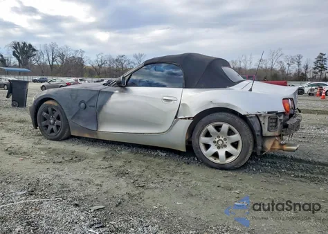 2003 BMW Z4 3.0 z USA, uszkodzony, nr VIN 4USBT53423LU01252